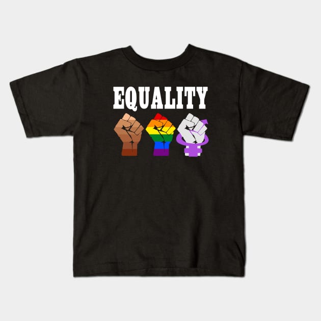 Equality Kids T-Shirt by LegoNinjaBilbo